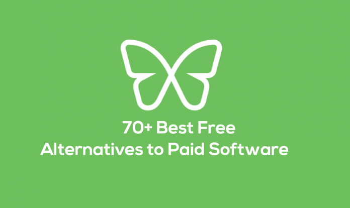 70+ BEST FREE ALTERNATIVES TO PAID SOFTWARE