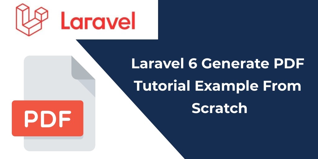 Laravel 7.x, 6.x Generate/Create PDF Example
