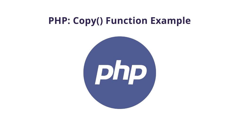 PHP: Copy() Function Example